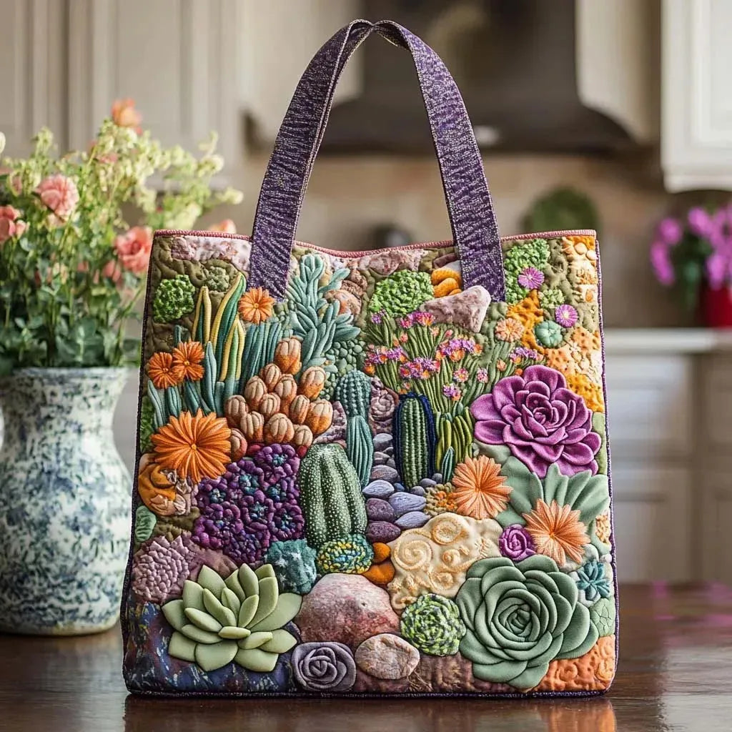 Sac Artisanal - Jardin Succulent