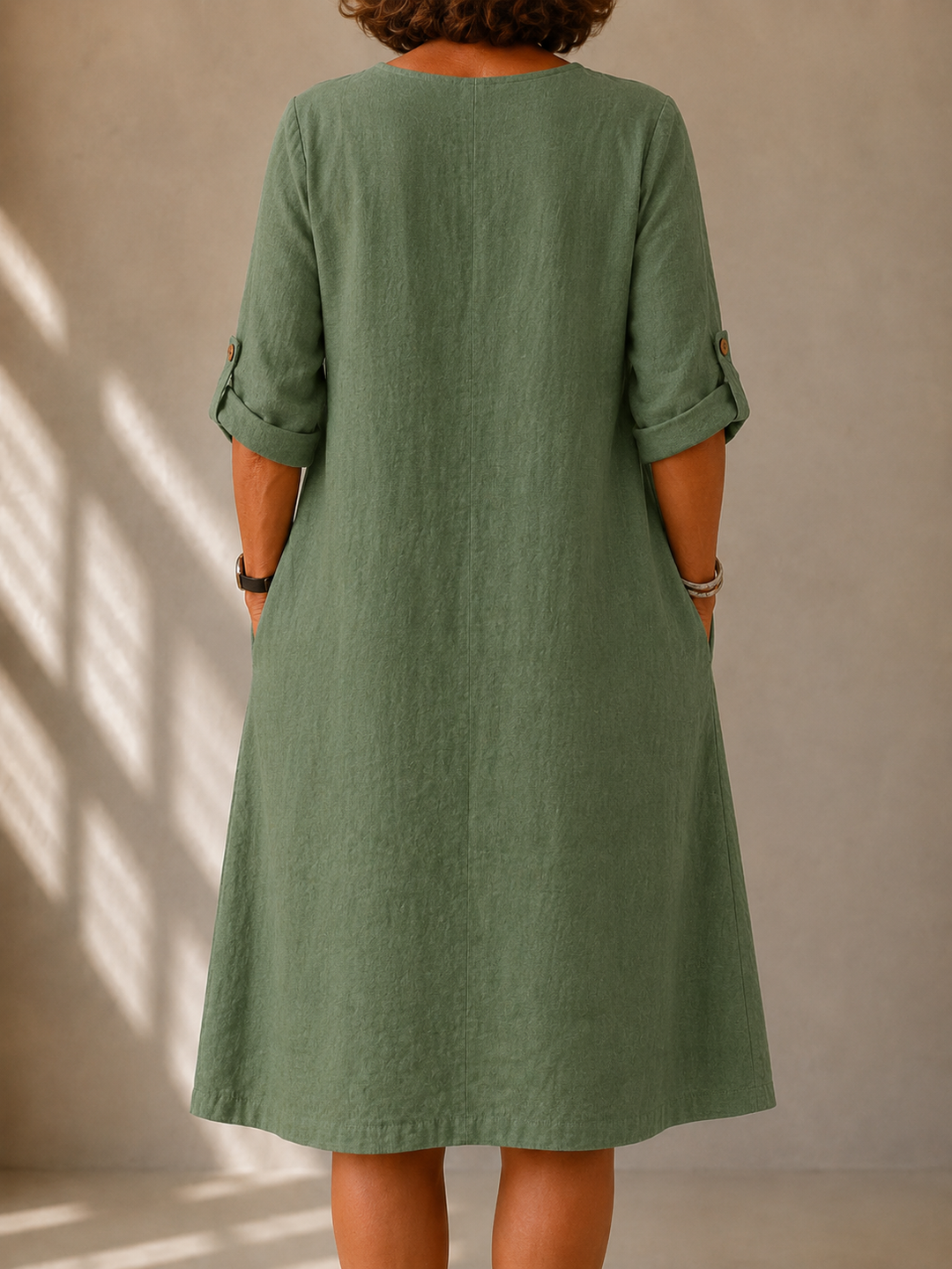 Robe Trapèze Poches Latérales Lucie