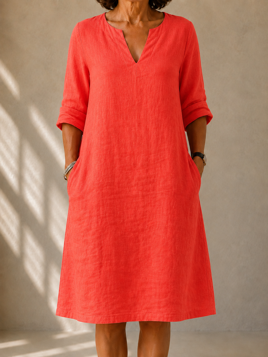 Robe Fluide Coupe Droite Margot